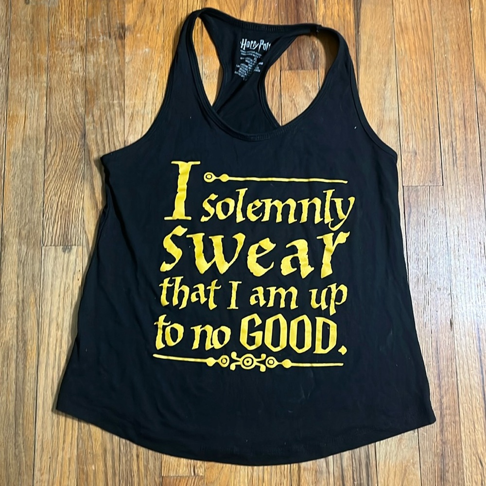 Authentic Harry Potter racerback tank